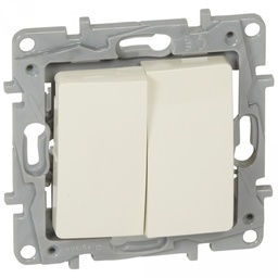 [34449] APPAREILLAGE INTER DVV ENCASTRE IVOIRE 10A NILOE 664802 LEGRAND