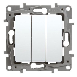 [34457] APPAREILLAGE INTER TVV ENCASTRE BLANC 10A NILOE ECO 764503 LEGRAND