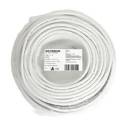[34463] CABLE DOMESTIQUE RIGIDE EX VGV HO5-VVU 4G2,5MM2 BLANC RLX 50M