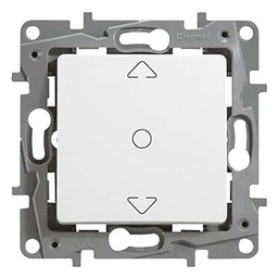 [34485] APPAREILLAGE COMMANDE VOLET ROULANT ENCASTRE BLANC NILOE 664711 LEGRAND