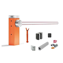[30463] BARRIERE LEVANTE AUTOMATIQUE POUR PARKING AVEC ACCESSOIRE COMPLET 6M DE LONG