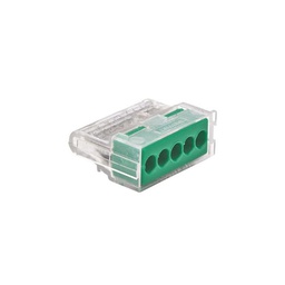 [34563] BORNE AUTO. 5 COND 1,5 A 2,5MM2 VERT