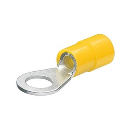 [34580] COSSE OEILLET PRE-ISOLE D6 JAUNE