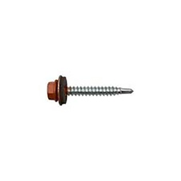 [316631] VIS DE BARDAGE TH - RAL 8004 - MARRON CUIVRE - 4,8X25 - 100PCS