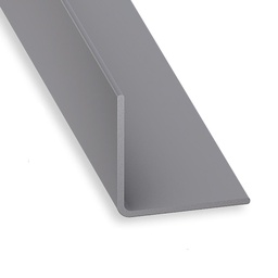 [316808] CORNIERE PVC GRIS ALU 25X25-2M