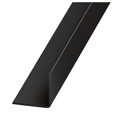 [324674] CORNIERE PVC NOIR 25X25-2 M