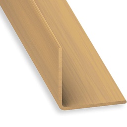 [316853] CORNIERE PVC CHENE CLAIR 20X20-2M