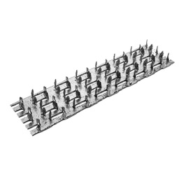 [317109] PLAQUE A CLOUER 142X38X10MM