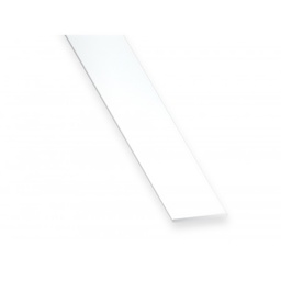 [317117] PLAT PVC BLANC 19X3-1 M