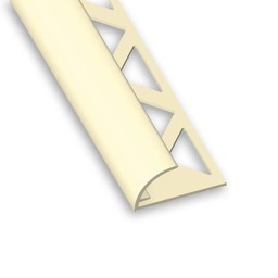 [324406] 1/4 ROND PVC IVOIRE 6-2M5