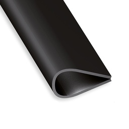 [317166] SERRE FEUILLET PVC NOIR 15-2 M