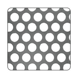 [317231] TOLE ACIER PERF RD8 1MM-500X250