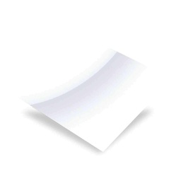 [317252] TOLE ALU LAQUE BLANC 500X250MM