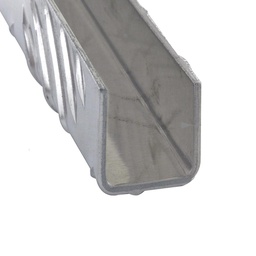 [317288] U DAM. ALU BRUT 25X25 INT.22-1M