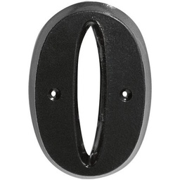 [317492] CHIFFRE ZAMAK NOIR 80MM 0