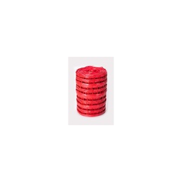 [317512] GRILLAGE AVERTISSEUR ROUGE 100M X 30 CM