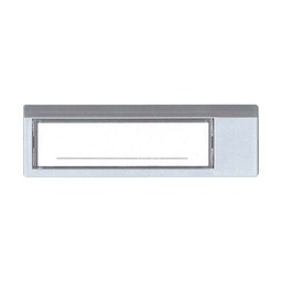 [317528] PORTE NOM DE PORTE PALIERE GRIS