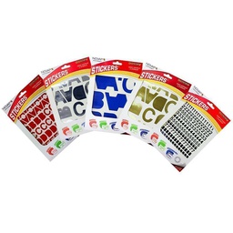 [317532] POCHETTE LETTRES NOVADHESIF 10MM NOIR