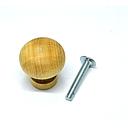 [318141] BOUTON BOIS BRUT 25MM