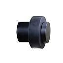 [324525] BUTOIR DE PORTE EN ALUMINIUM OXYDE NOIR MAT 35*40MM
