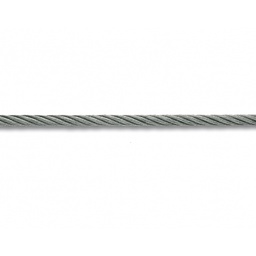 [318354] CABLE GAINE PVC ACIER GALVA 40KG D2/3MM/M