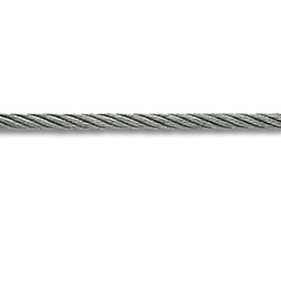 [318360] CABLE DE LEVAGE ACIER INOXYDABLE 97KG D3MM/M