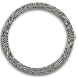 [318361] CABLE DE LEVAGE ACIER GALVA 43KG D2MM L20M