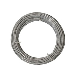 [318363] CABLE GAINE PVC ACIER GALVA 97KG D3/4MM L10M