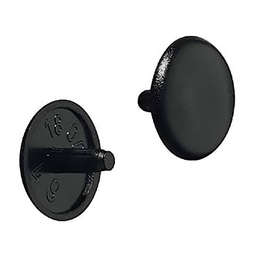 [318395] CACHE VIS AGGLO NOIR 12MM 25P