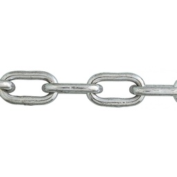 [318466] CHAINE SOUDEE MAILLE COURTE ACIER ZINGUE 400KG D8MM/M