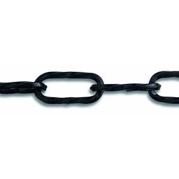 [318473] CHAINE LUSTRE TORSADE NOIR 16KG D3.5MM 1.5M