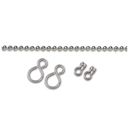 [318531] KIT CHAINE BOULE CHROME 10KG D3.2MM 0.6M