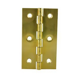 [318557] CHARNIERE RECTANGLE LAITON 80X45 X1