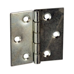 [318588] CHARNIERE CARRE ACIER ZINGUE 50X50 X2