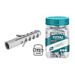 [318668] CHEVILLE NYLON GRIS 8*40 (BTE DE 100PCS)