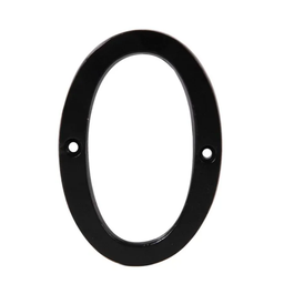 [318783] CHIFFRE FONTE NOIR 10 CM - 0