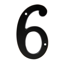 [318789] CHIFFRE FONTE NOIR 10 CM - 6