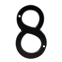 [318791] CHIFFRE FONTE NOIR 10 CM - 8
