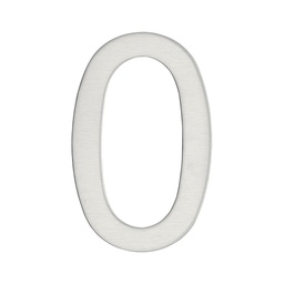 [318793] CHIFFRE INOX ADHESIF 9,5CM - 0