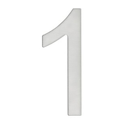 [318794] CHIFFRE INOX ADHESIF 9,5CM - 1