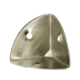 [318944] COIN DE VALISE 3F ACIER NICKEL L30X30 X4