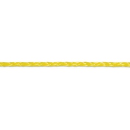 [319193] CORDE POLYPROPYLENE TRESSEE JAUNE 200KG D4MM/M