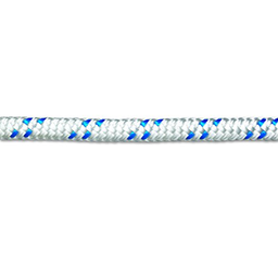 [319200] CORDE POLYESTER PRE-ETIRE BLANC/BLEU 2.2T D10MM/M