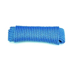 [319241] CORDE POLYPROPYLENE TORSADEE BLEUE D12MM L20M