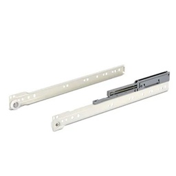 [319293] COULISSE AVEC AMORTISSEUR SS/TIR 25KG BLANC L300 X2