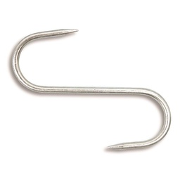 [320023] 2 ESSES BOUCHER ACIER INOXYDABLE D4MM L80MM