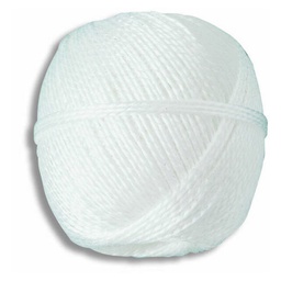 [320122] FICELLE PP BLANC 99KG TITRAGE 2/700 D2,5MM 250G (80M)