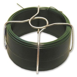 [320146] FIL ACIER PLASTIFIE VERT D0.8MM L75M