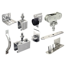 [320314] GARNITURE DE PORTE COULISSANTE 5040-V L=2M MAX - 150KG