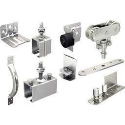 [320318] GARNITURE DE PORTE COULISSANTE 5040-U L=2M MAX - 150KG